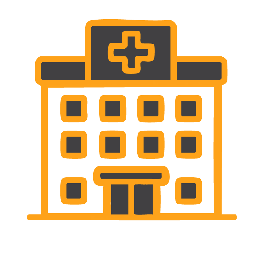 hospitales, clinicas